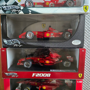 F1 핫 휠 페라리 1/18 빅스케일 경주 자동차 다이캐스트 타미야 반다이