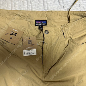 파타고니아 퀀더리 팬츠 반바지 34