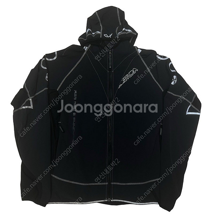 몬츄라 화이트 사이드라인 블랙바람막이 XL--0