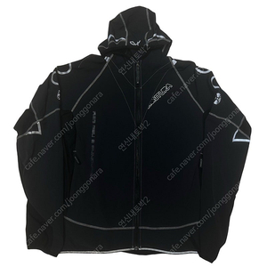 몬츄라 화이트 사이드라인 블랙바람막이 XL