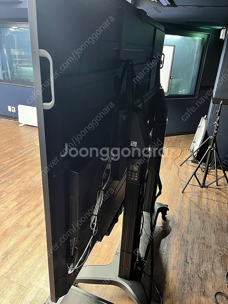 [A+급] 86인치 전자칠판 + 전동 스탠드 풀세트 판...--2