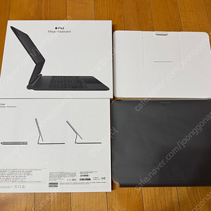 apple 정품 아이패드프로11 매직키보드 M1 M2 M3 블랙