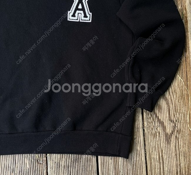 아미 블랙 빅로고 맨투맨 95 / M--2