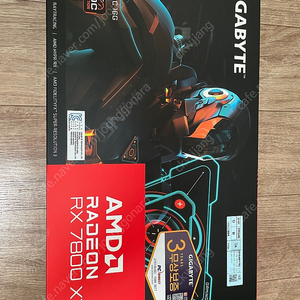 기가바이트 7800xt 게이밍oc 16g 팝니다