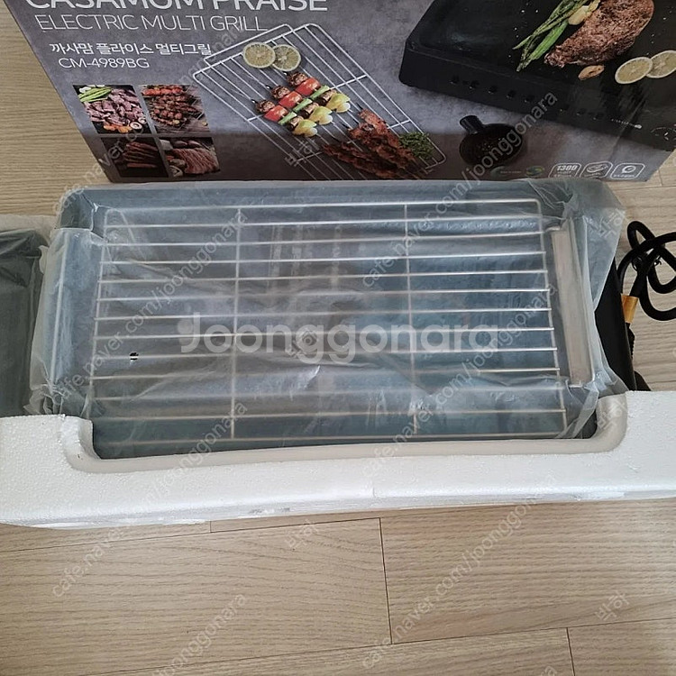 카사맘 멀티 전기그릴(새상품)--2