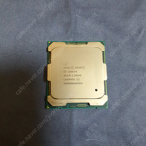 인텔 제온 Xeon E5-2696 v4 CPU (22코어 44스레드) 2011-3소켓