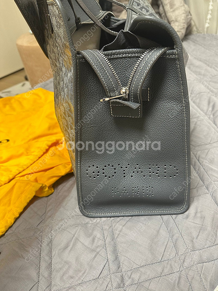 고야드 정품 하디 pm 스페셜컬러 그레이--1