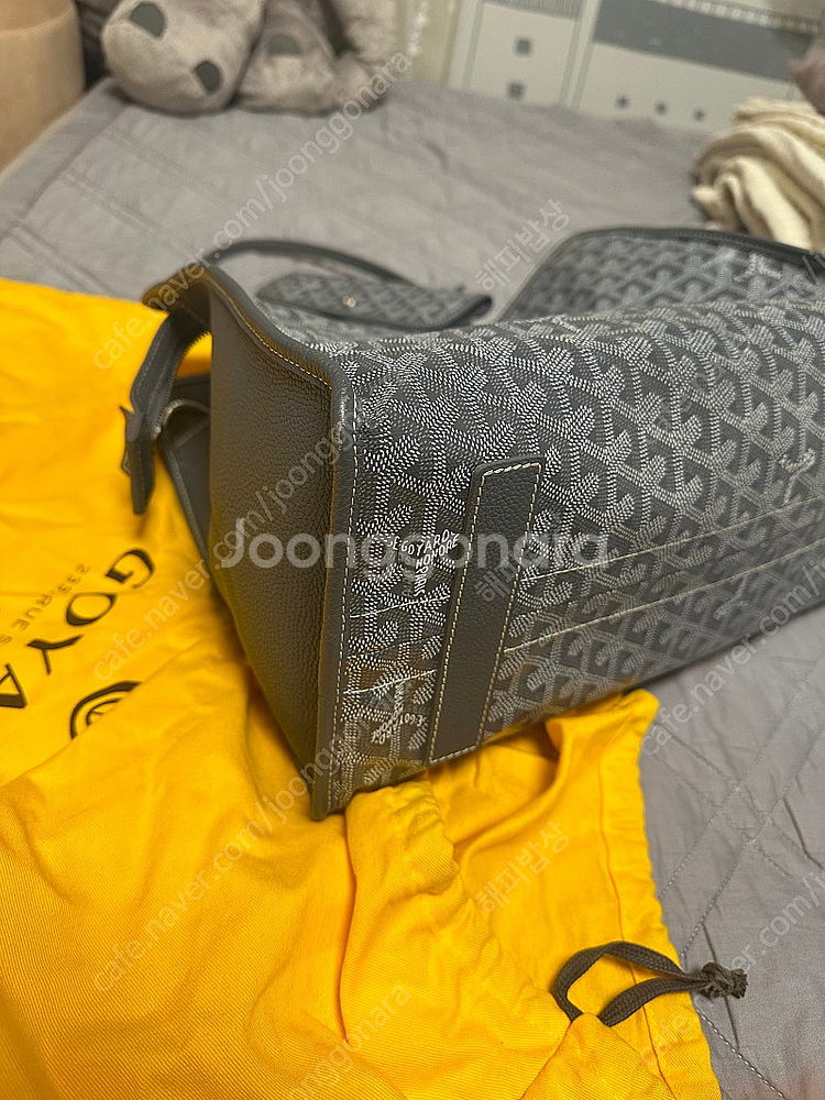 고야드 정품 하디 pm 스페셜컬러 그레이--4