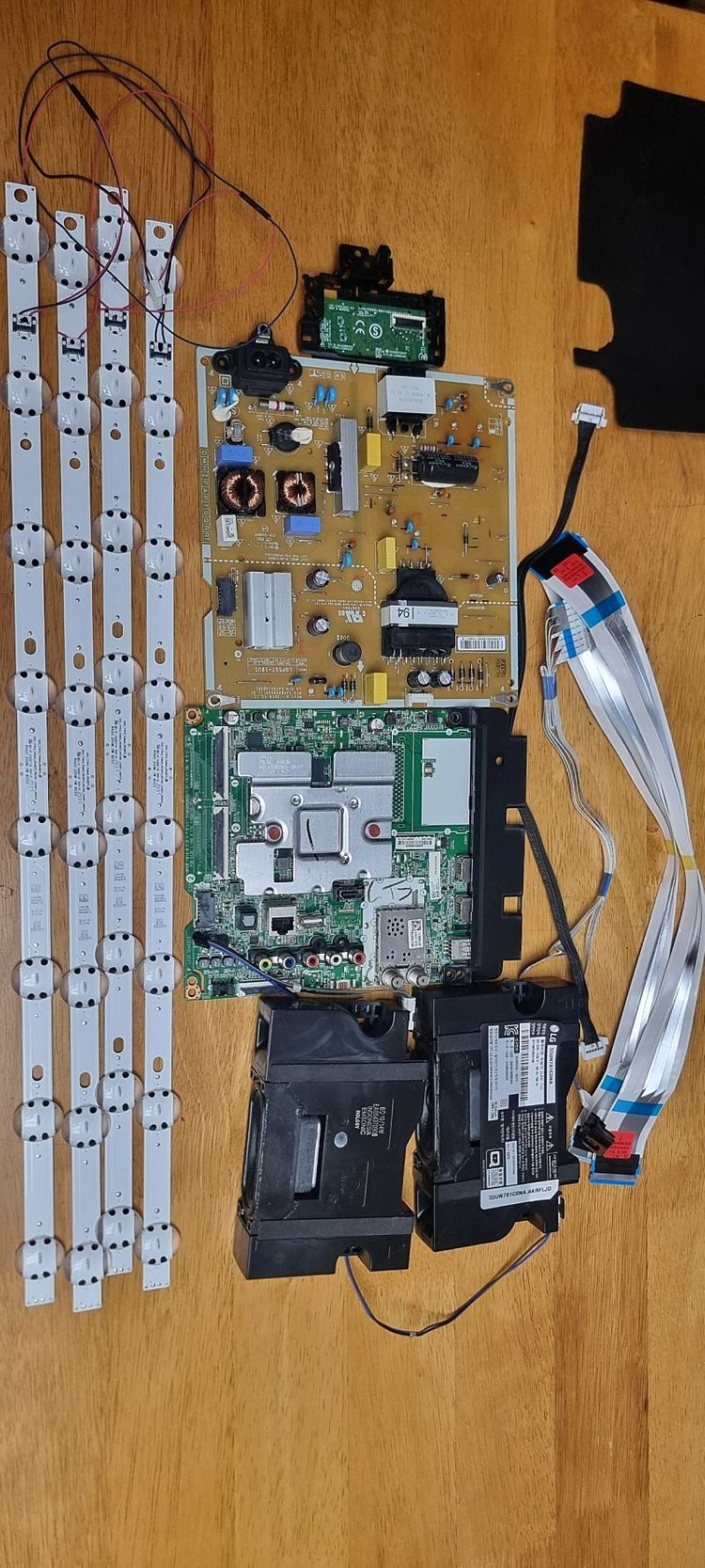 LGTV 55UN781CONA 부품용 이미지