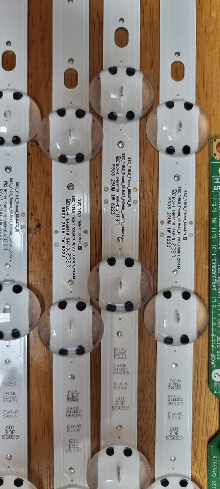 LGTV 55UN781CONA 부품용 이미지