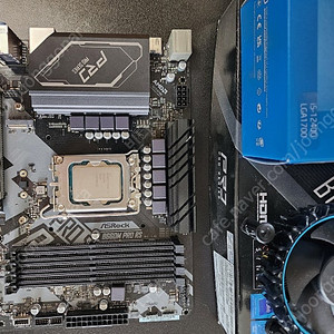 i5 12400, B660m Pro rs 22만원에 판매합니다.