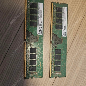 삼성, 삼성전자 DDR4 3200 16GB 램 X 2개 (32GB) 팝니다.