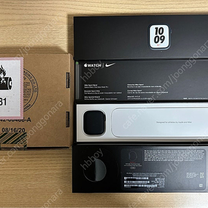 애플워치 7 나이키 41mm 셀룰러 미드나잇 (리퍼 미개봉품)