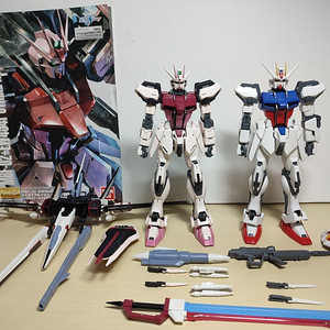 MG 스트라이크 건담+ 루즈 오오토리 정크급 팝니다.