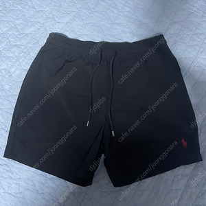 폴로 랄프로렌 스윔 팬츠 반바지 쇼츠 4인치 블랙 S