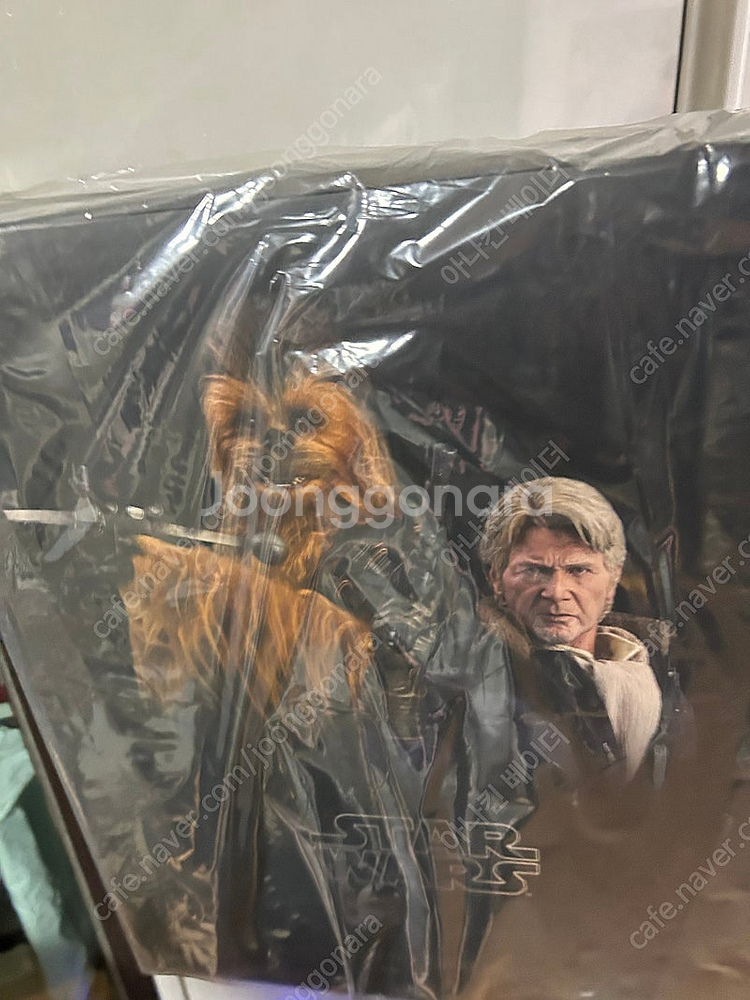 핫토이 스타워즈 에피소드7 한솔로 츄바카 합본 미개봉 판매합니다--0