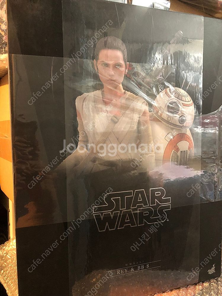 미개봉 핫토이 스타워즈 에피소드7 레이&BB8합본 팝니다--0