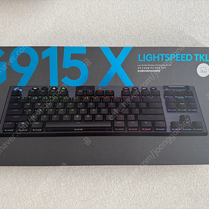 미사용 로지텍 G915X TKL 갈축(택타일) 판매합니다.