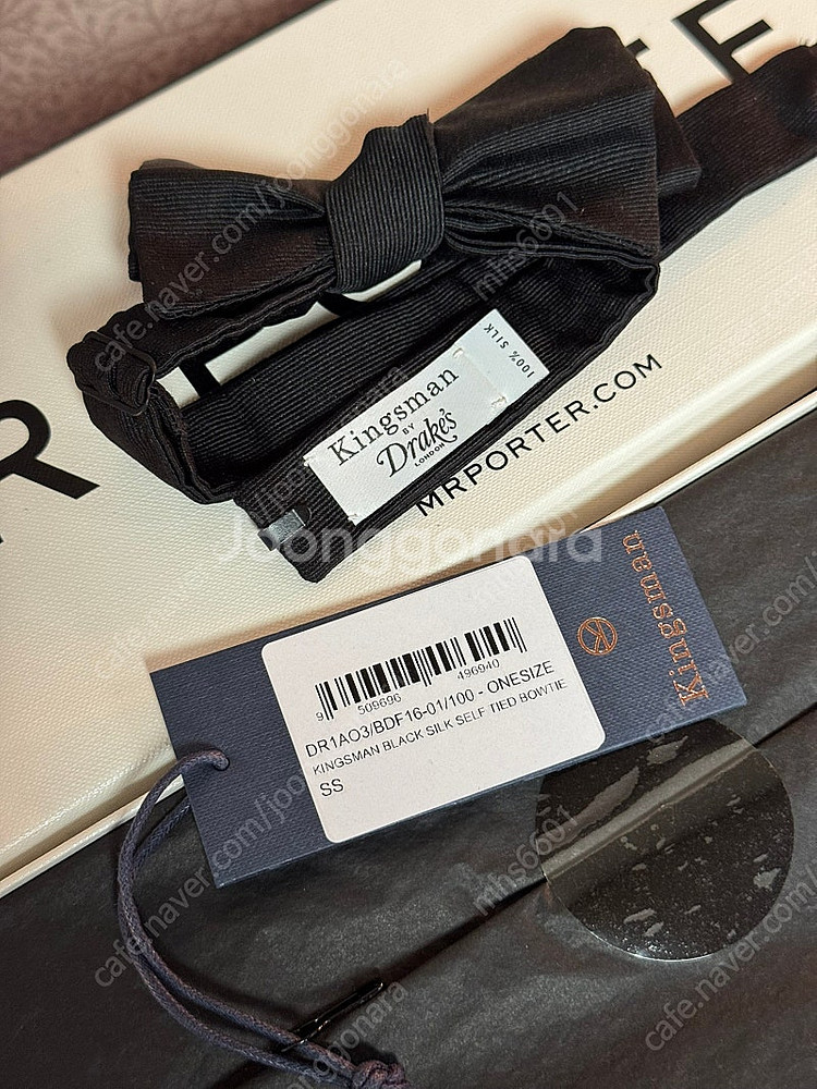 킹스맨 x 드레익스 / 블랙 실크 보타이 / FREE​--2