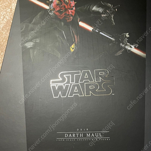 핫토이 DX18 스타워즈 한솔로 영화 버전 다스몰 사용품 팝니다