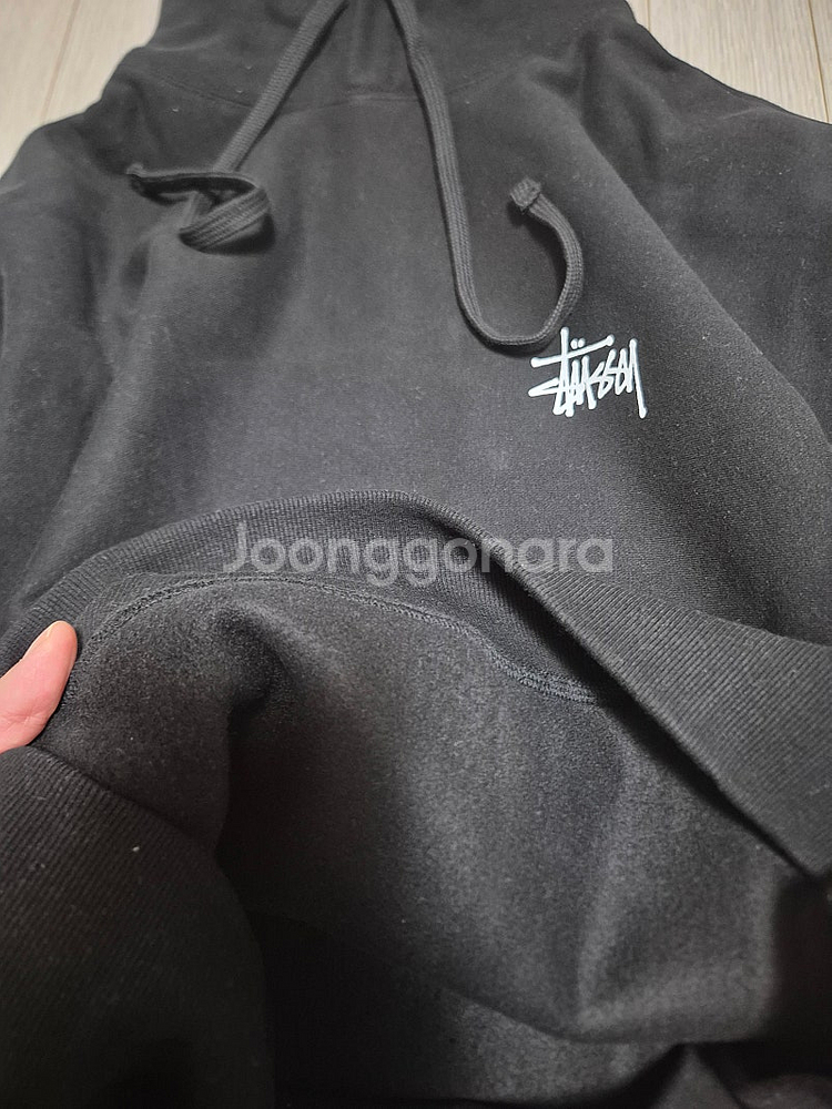 쿨거래시 8만5천택포! 미착용 새제품 정품 스투시 기모...--4
