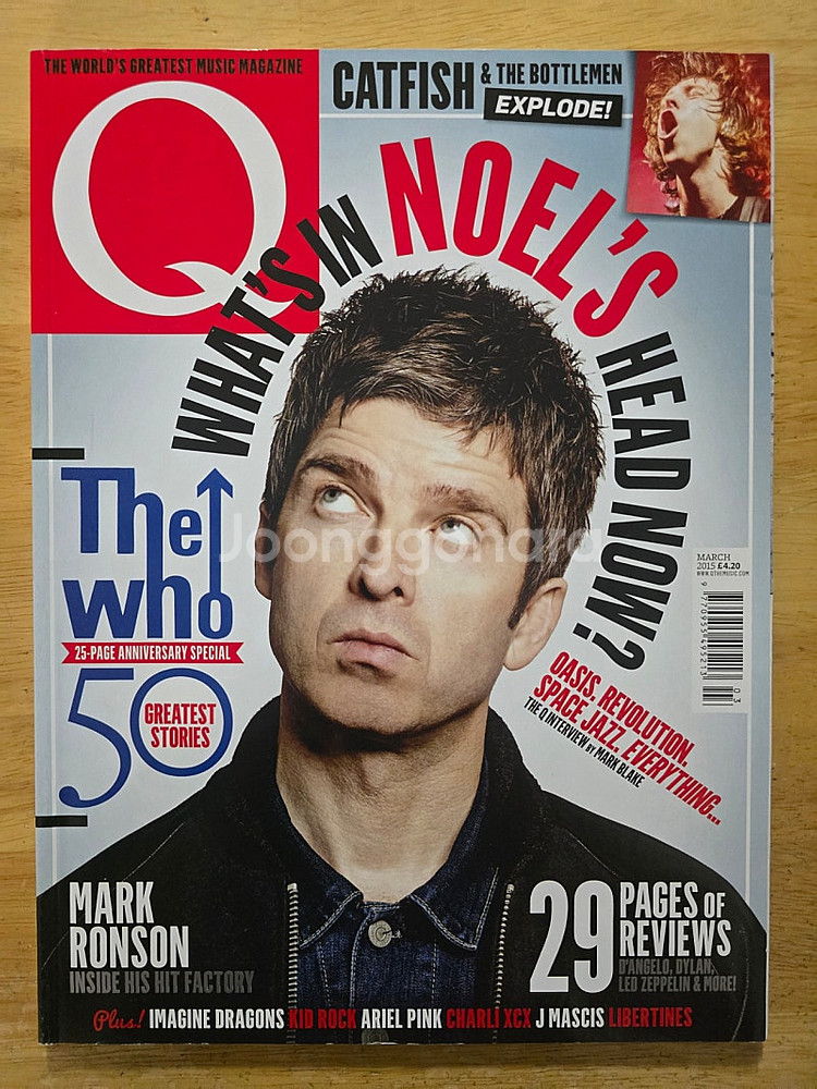 매거진 Noel Gallagher, The Who Q--0