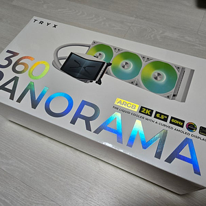 [TRYX] PANORAMA 3D ARGB 360 2025 [CPU쿨러] [화이트] 미개봉신품