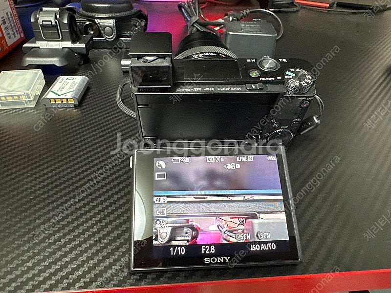 [SONY] RX100M6 풀박스+악세서리--5