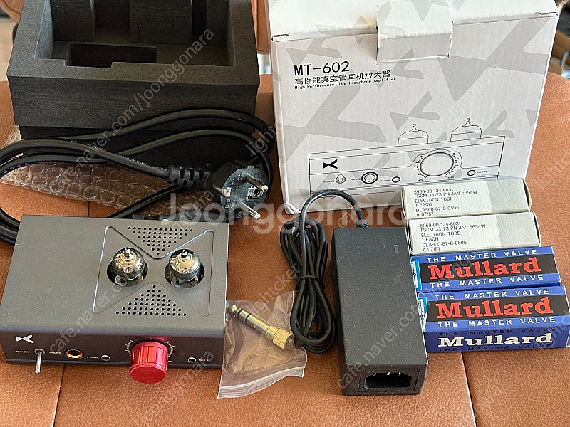xduoo mt-602 앰프, 멀라드관, ge관, 전원...--0