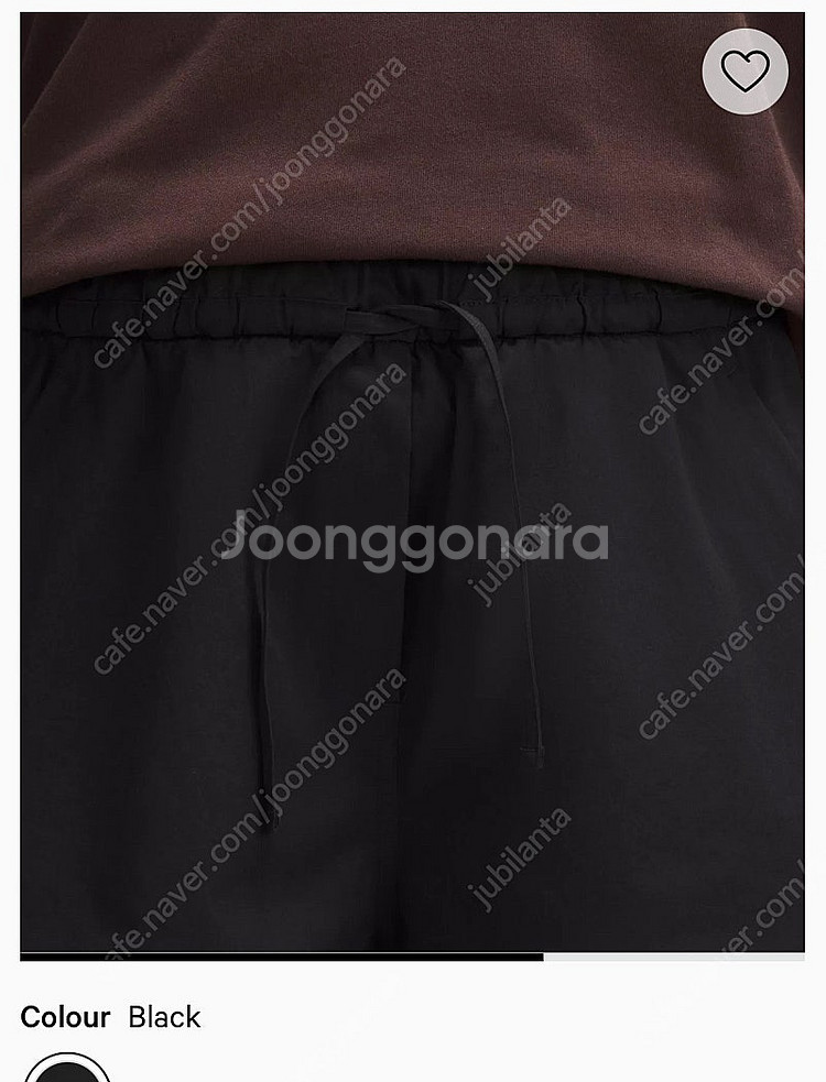 룰루레몬 신처블 우븐 하이라이즈 반바지--2