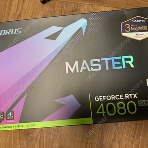 기가바이트 AORUS RTX 4080 SUPER팝니다