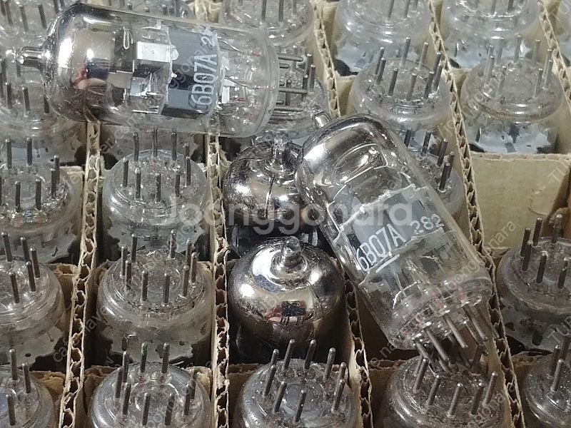 6BQ7A 6BQ7 6BZ7 6BS8 유럽산? tube...--4