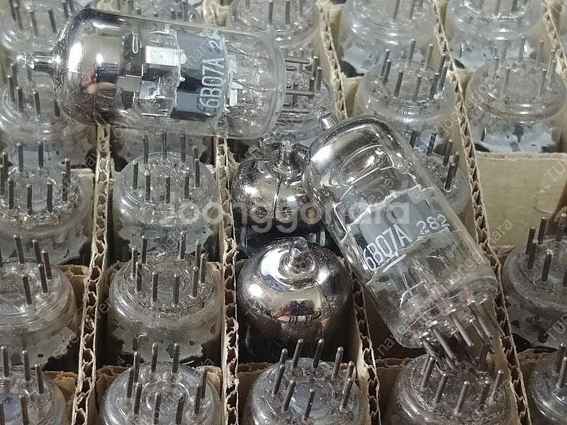6BQ7A 6BQ7 6BZ7 6BS8 유럽산? tube...--5