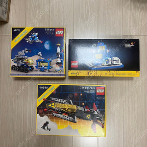 레고 스페이스 프로모션 40712,40786,40580