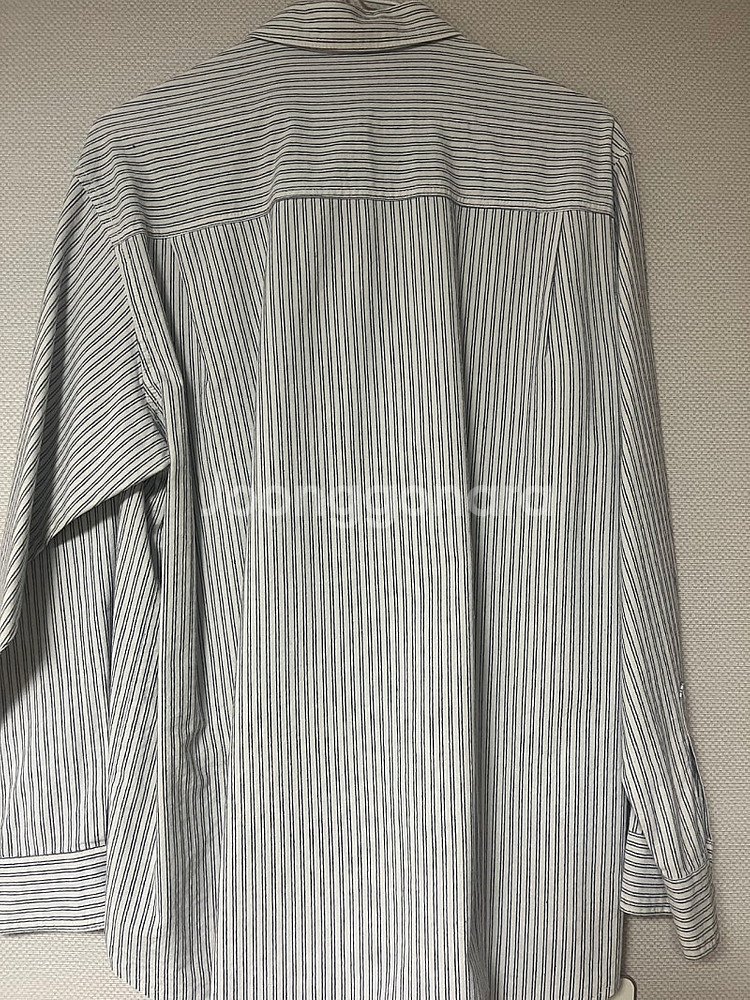 슬로우앤드 포드 스트라이프 자수셔츠--2