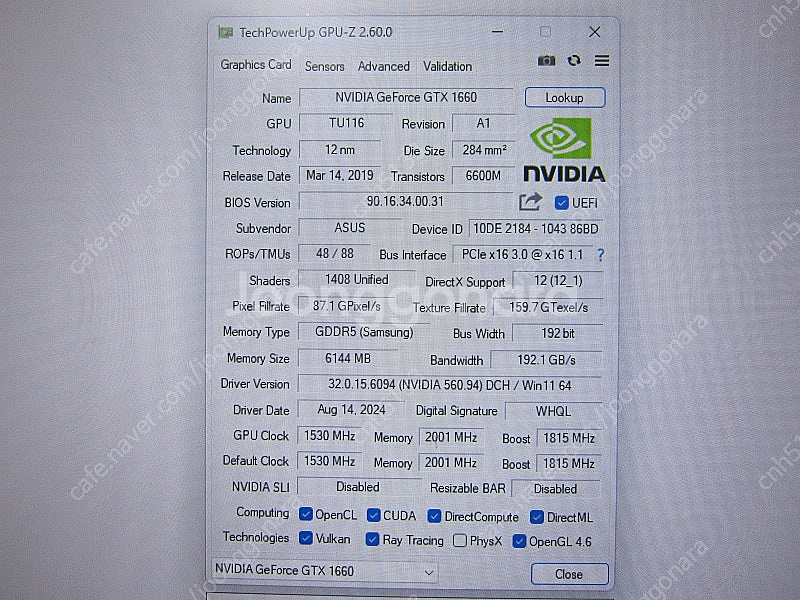 ASUS TUF Gaming GTX 1660 6G D5...--3