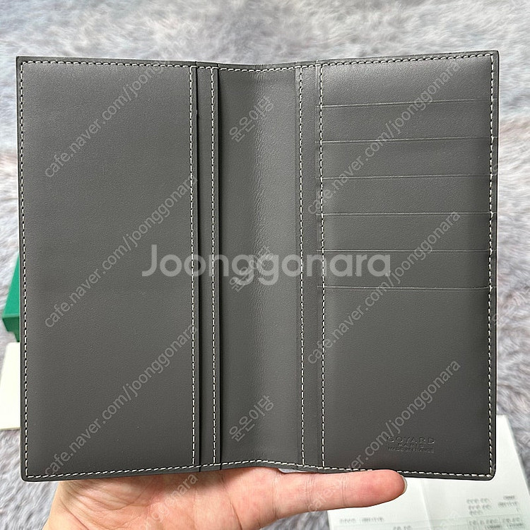 [풀구성] 고야드 생로슈 장지갑 스페셜그레이--2