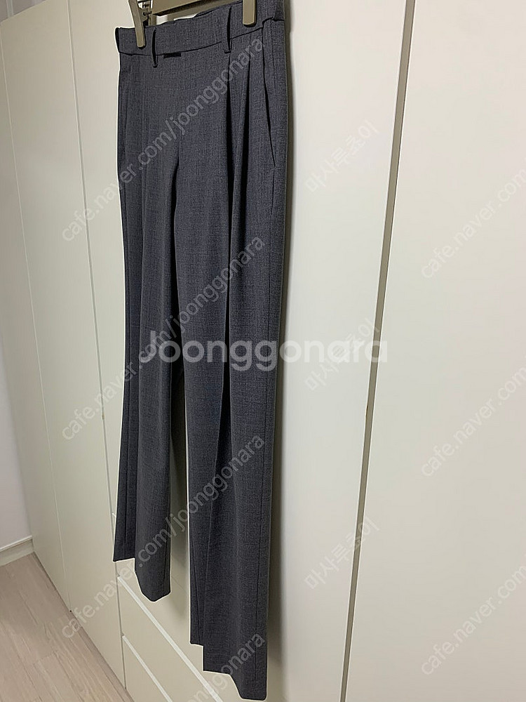 무신사스탠다드 무탠다드 썸머울 투 턱 와이드 히든 밴딩...--6