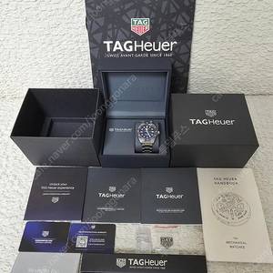 태그호이어 신형 아쿠아레이서 300 GMT 청판 풀셋