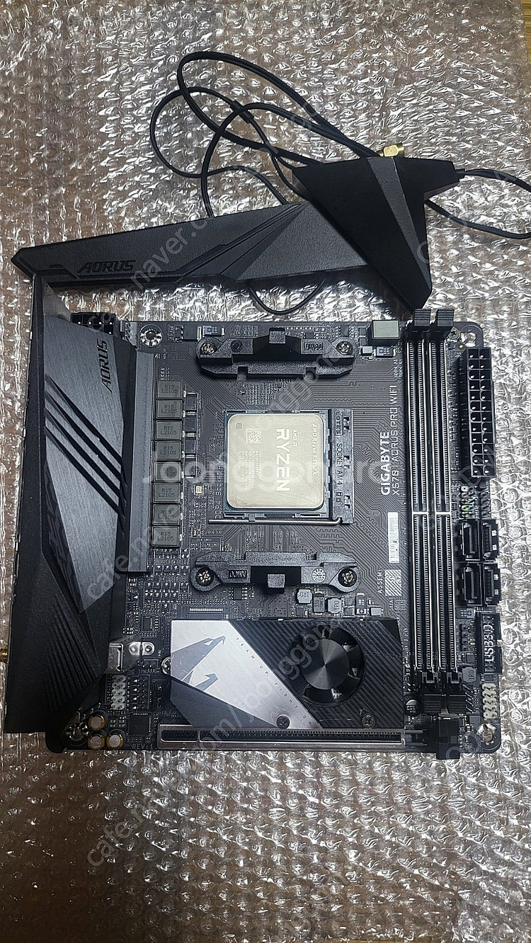 가가바이트 X570i 어로스프로 iTX 메인보드 및 W...--0