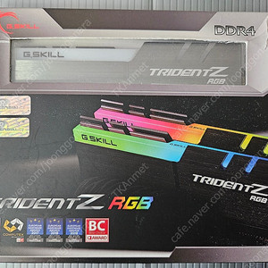 지스킬 트라이던트 ddr4 16gb(8gb x 2) 3600 팔아요