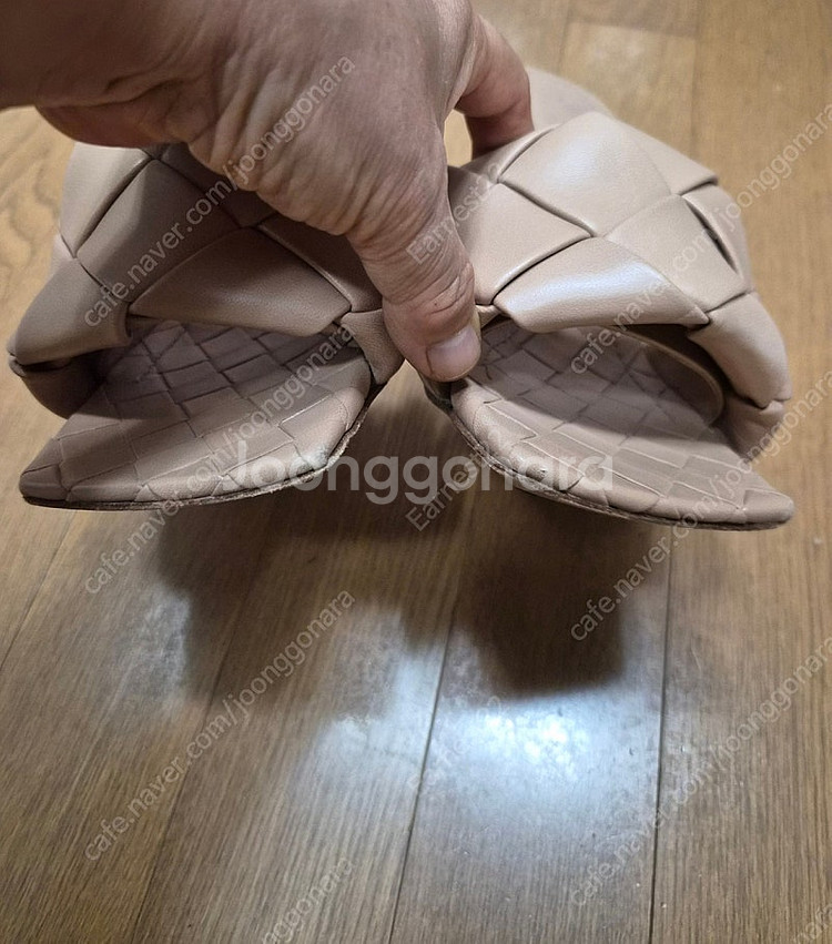 (정품) 보테가베네타 리도 뮬 36.5 (명품 여자 신...--5