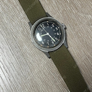 월남전 미군 군용 시계 해밀턴 MIL-W-46374A