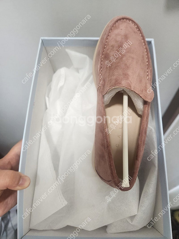 꺌랑 기절로퍼 인디핑크 235 새상품--1