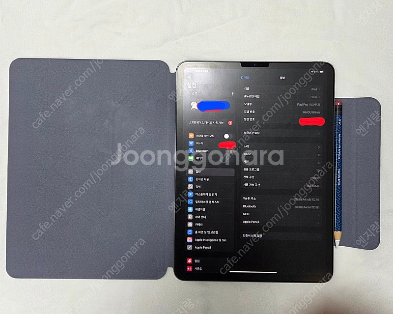 아이패드 프로 M1 256g + 애플펜슬--1