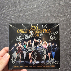 소녀시대 2011 월드투어 싸인 cd 앨범 씨디