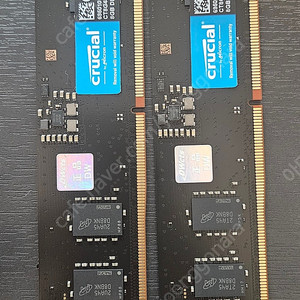 Crucial 8GB DDR5-4800 메모리 2개 일괄