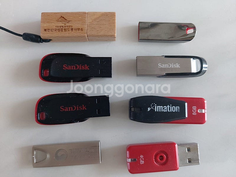 샌디스크 USB 8개--0