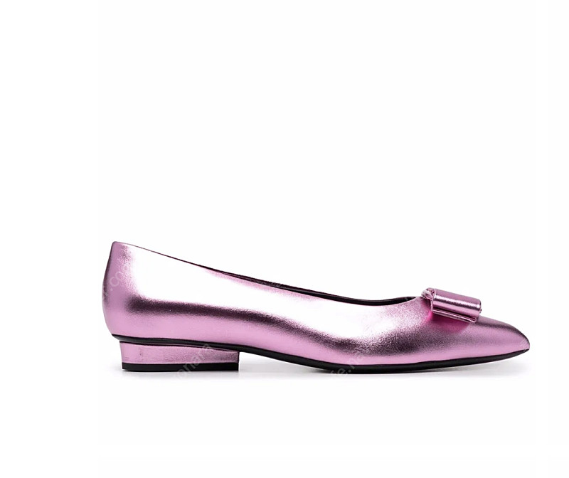 Ferragamo비바 보우 디테일 발레리나 슈즈, 페라가모 플랫 이미지
