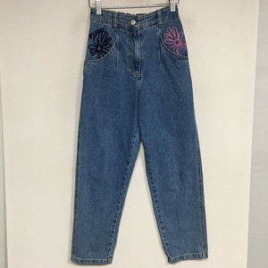 23 오즈세컨 자수 뒷밴딩 데님 팬츠 64 / 랑방 마인 오브제 타임 럭키슈에뜨 산드로 마쥬 오르 시에 시스템